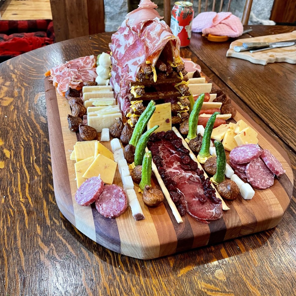 “Crafting a Delightful Homemade Charcuterie Chalet”